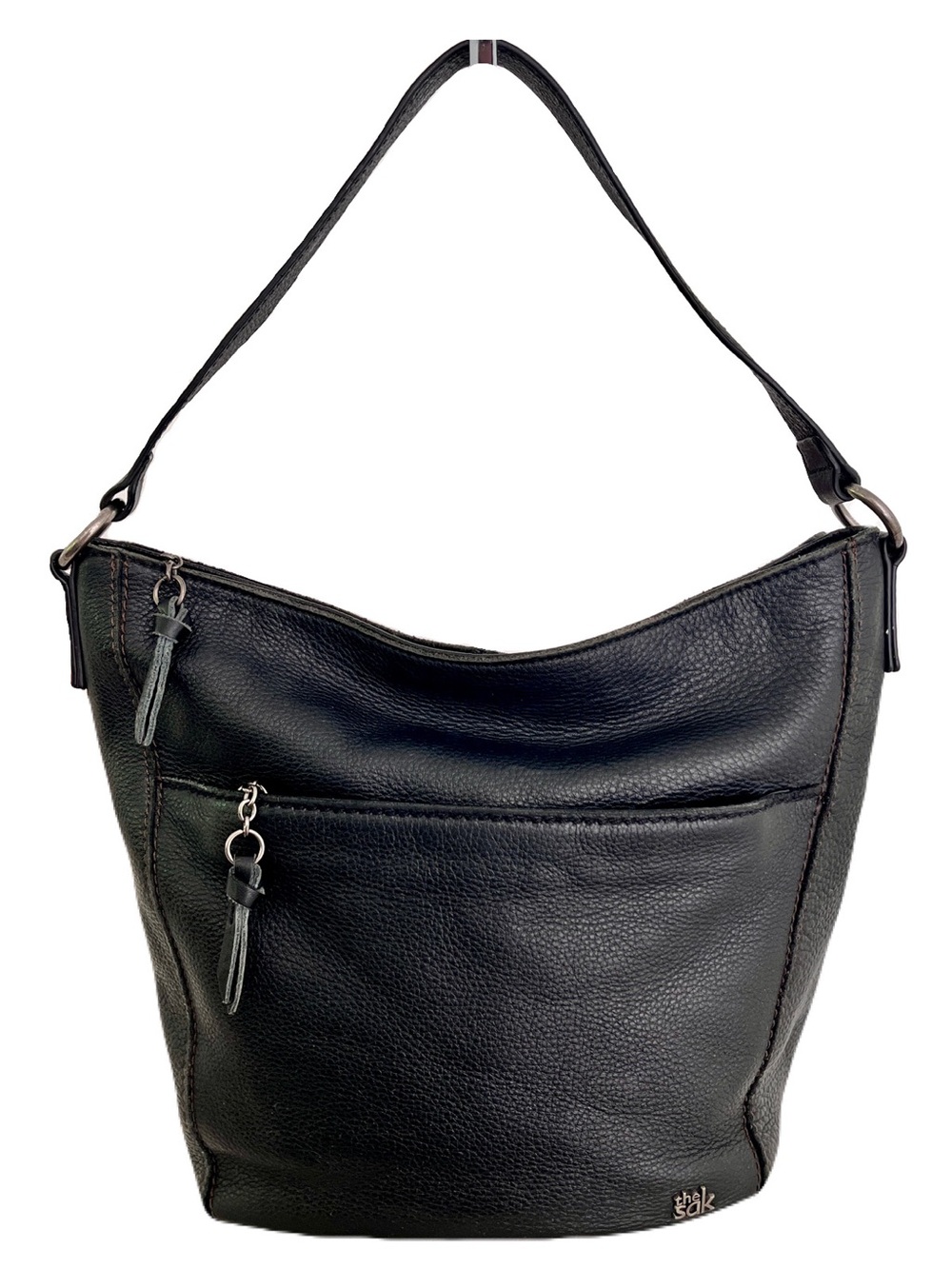 The Sak Black Leather ‘Lucia’ Hobo Shoulder Bag